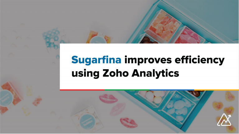 Atención al cliente: Sugarfina mejora la eficiencia operativa con Zoho Analytics