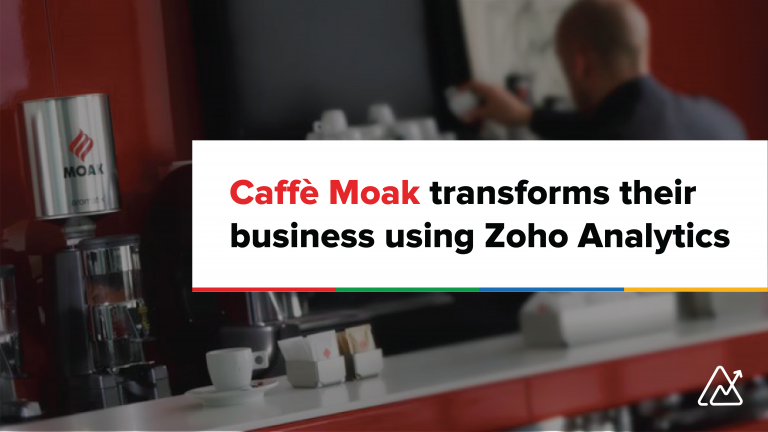 Caffè Moak extrae información crítica usando Zoho Analytics