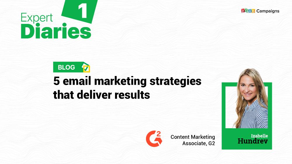 5 estrategias de marketing por correo electrónico que ofrecen resultados